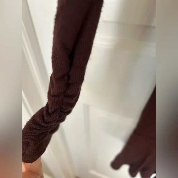 Bailey 44 Zoe Sweater Dress in Brown Size Medium - Picture 5 of 6